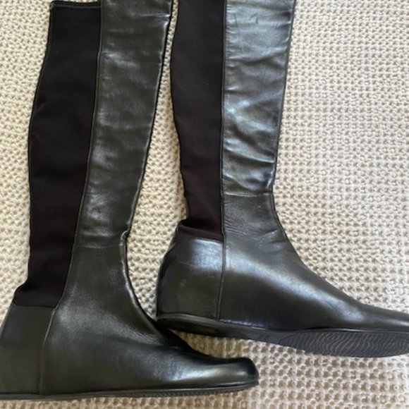 Stuart Weitzman 50/50 boots size 9 1/2 - Picture 3 of 4